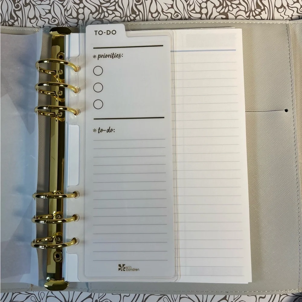 Erin Condren envelope style binder